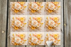 3D papercut Flowers with pearl | 8 Skinny tumbler designs Product Image 9