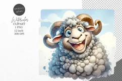Sheep clipart, Farm animals clipart, Farm clipart Product Image 1