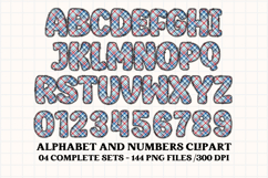 Ocean Nautical png alphabet, ocean nautical letters doodle Product Image 3