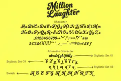 Million Laughter Bold Display Font Product Image 9