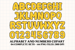 FAST FOOD Alphabet PNG Kids Classroom Sublimation Product Image 3
