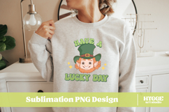 Happy St Patrick&#039;s Day PNG DTF Irish Lucky Leprechaun Beer Product Image 2