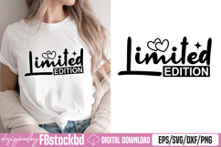 Limited Edition SVG Product Image 1