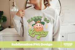 Happy St Patrick's Day PNG DTF Irish Lucky Leprechaun Beer Product Image 2