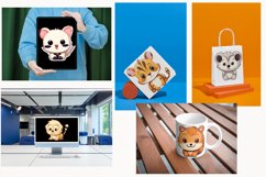 Cute Animals 25 Cliparts Collection Product Image 9