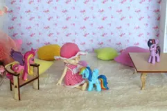 Roses wallpaper pink dollhouse nursery download file flowers Product Image 9