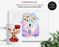 270 Metallic Balloons Clipart Product Image 9