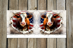 Cow &amp; wall | 4 Mug Sublimation designs, PNG Product Image 5