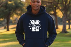 Gildan 18500 Hoodie Mockups, Christmas Gildan 18500 ladies Product Image 1