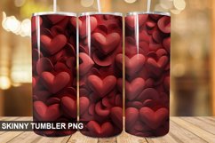 3D Valentine's Day Tumbler Design Product Image 1