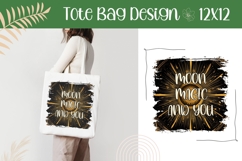 Boho Illustration, Moon Magic and You Sublimation Product Image 1