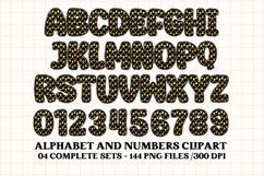 Valentine Alphabet Clip Art, valentines day letters doodle Product Image 3