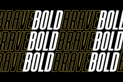 Brokenz - Bold Sans Condensed Font Product Image 9