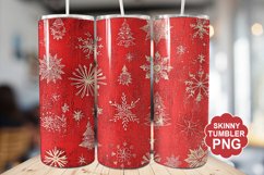 Christmas Red Tumbler | Christmas Tumbler Wrap Product Image 1