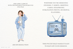 Seaside Morning Ritual Clipart Product Image 2