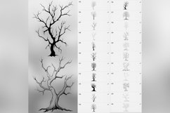 100 Procreate Dead Trees Stamp Brushes Product Image 10