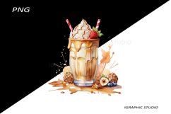 Milkshake Clipart, Food Clipart Product Image 1
