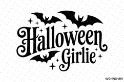 Halloween Girlie Svg | Halloween Svg | Svg Cut Files Product Image 1