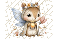 Forest Fairy Garden Creatures PNG, Whimsical Woodland Art Product Image 5