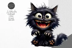 Cat Clipart, Funny kitten clipart, Cat clipart Product Image 1