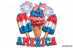 America Svg | 4th of July Svg | Svg Cut File Product Image 1