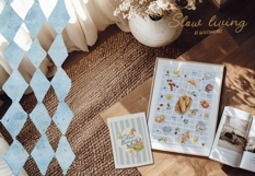 Slow living Clipart Frames Posters Product Image 10