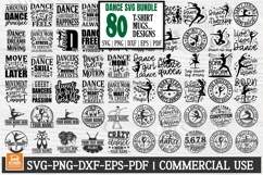 Dance SVG PNG Bundle | Ballet Dancer Svg | Dance Mom Svg Product Image 1