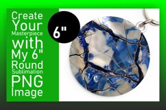 Stone Symphony: Sublimation Circle Ornament Product Image 1