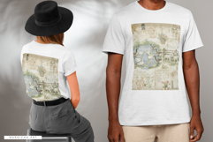 Easter Farm Old Vintage Backgrounds Product Image 9