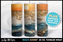 3D Summer Sublimation Tumbler Wraps Design 20 oz Product Image 11