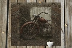 Post-apocalypse Motorcycle | Skinny tumbler sublimation, JPG Product Image 9