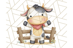Tiny Farm Life Animals and Farm Clipart PNG, Barnyard PNG Product Image 5