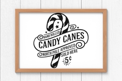 Hand Rolled Candy Canes North Pole Approved Svg, Winter Svg. Product Image 7