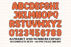 Back to School Alphabet png, letters doodle, school clipart Product Image 3