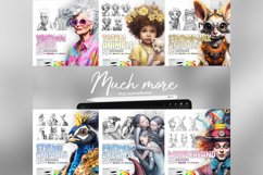 50 Procreate Vintage Chic Stamp Brushes Product Image 9