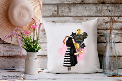 Graduation Sweatshirt PNG Black Girl Grad Balloon Design Product Image 9