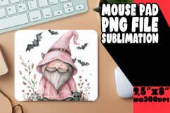 Halloween Magic Gnome Mouse Pad Design Sublimation Elegance Product Image 1
