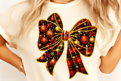 Christmas Bow PNG, Hand Drawn Holiday Ribbon Bows PNG Product Image 1