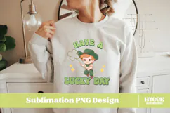 Happy St Patrick's Day PNG DTF Irish Lucky Leprechaun Beer Product Image 2