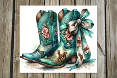 Western | 4 straight skinny tumbler sublimation designs PL2 Product Image 5