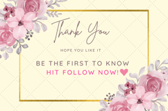 Elegant Watercolor Floral Vase Clipart Collection, PNG Product Image 8