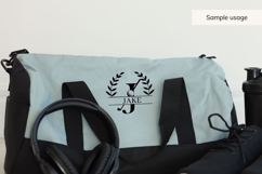 Golf Split Monogram SVG Bundle 26 Letters Product Image 9