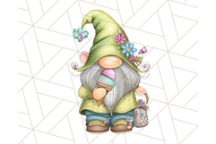 Ice Cream Gnome Clipart PNG Summer Dessert Art, Summer Gnome Product Image 5
