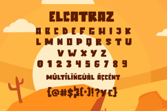 Elcatraz - Family Retro &amp; Funny Font Family Product Image 9
