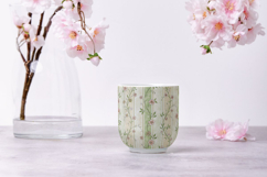 Pistachio Toile Digital Paper Pack, Vintage Floral Toile Product Image 9