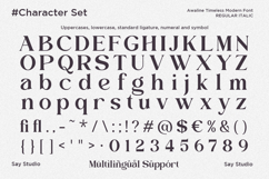 Awaline - Luxury Wedding Serif Font Product Image 9