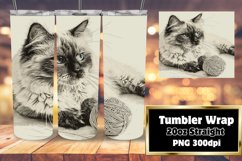 Cat-tastic Creations: Sublimation Tumbler Series Product Image 1