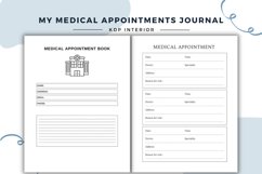 my medical appointments journal interior Product Image 1