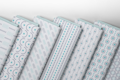 10 seamless geometric vector patterns Product Image 9