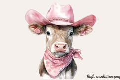 Little Cowgirl Clipart Sublimation PNG Product Image 1